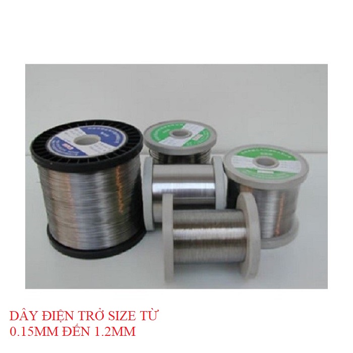 10 mét dây điện trở nhiệt 0.4mm ocr25al5. 11 ohm 1 mét., dây điện trở dẫn nhiệt