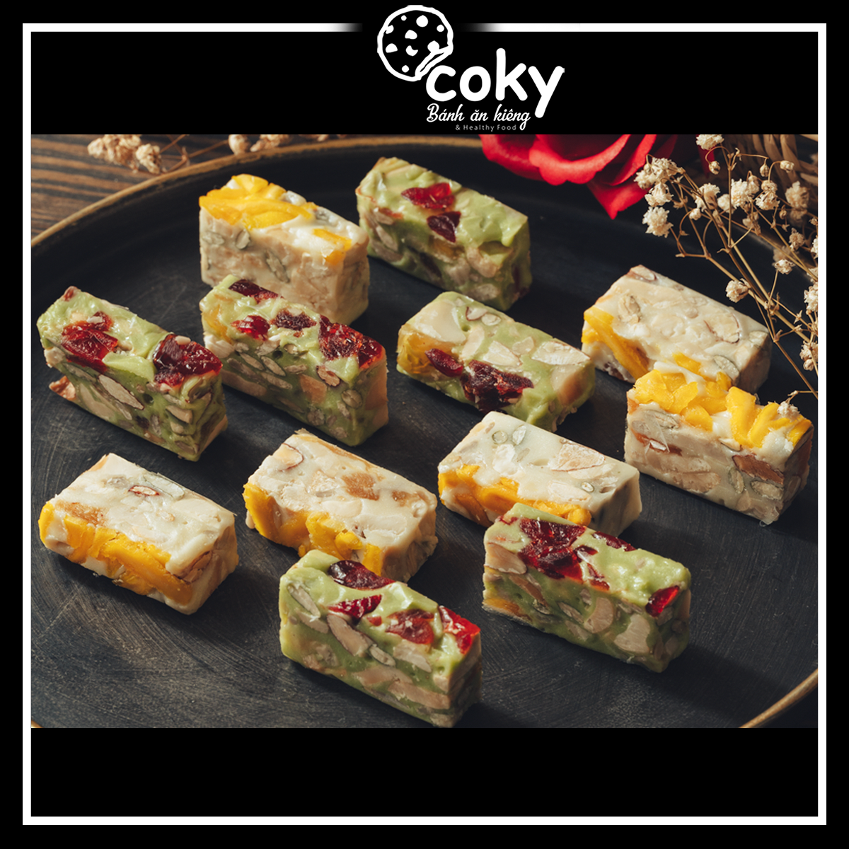 Kẹo Nougat hạnh phúc