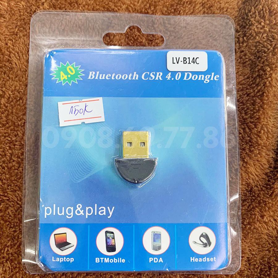Usb bluetooth nano csr 4.0 dùng cho máy tính