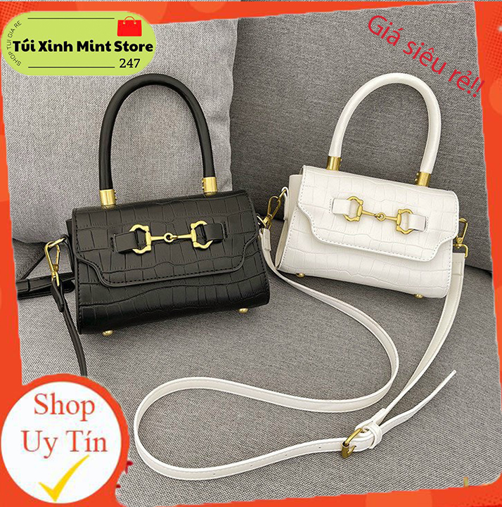 Túi nữ đeo chéo circle cao cấp size 20 cm thời trang pk 462