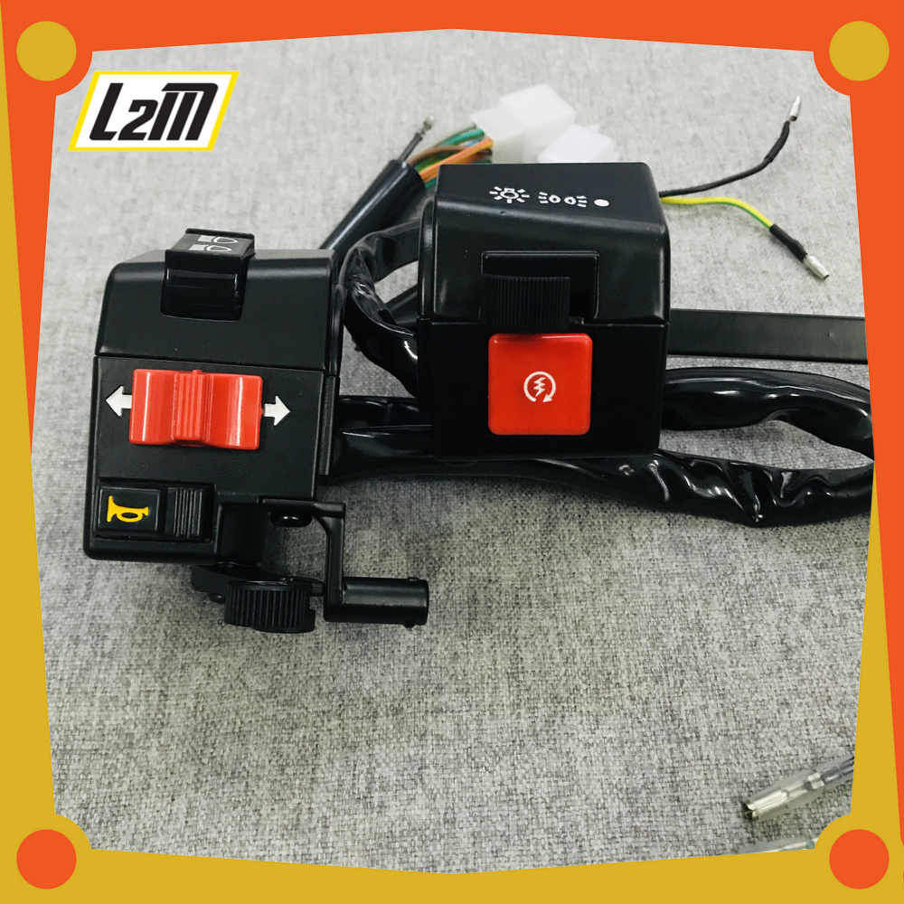 BỘ CÙM CÔNG TẮC TRÁI PHẢI SỬ DỤNG CHO CÁC DÒNG DREAM MẪU 100CC ( DREAM THÁI, SUPER )