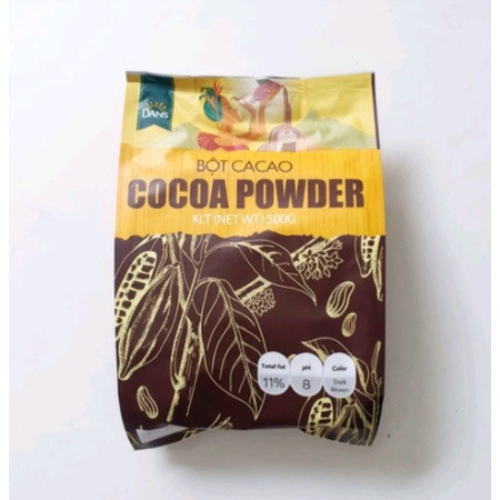 Bột Cacao nguyên chất gói 500g