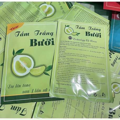Tắm trắng bưởi siêu trắng