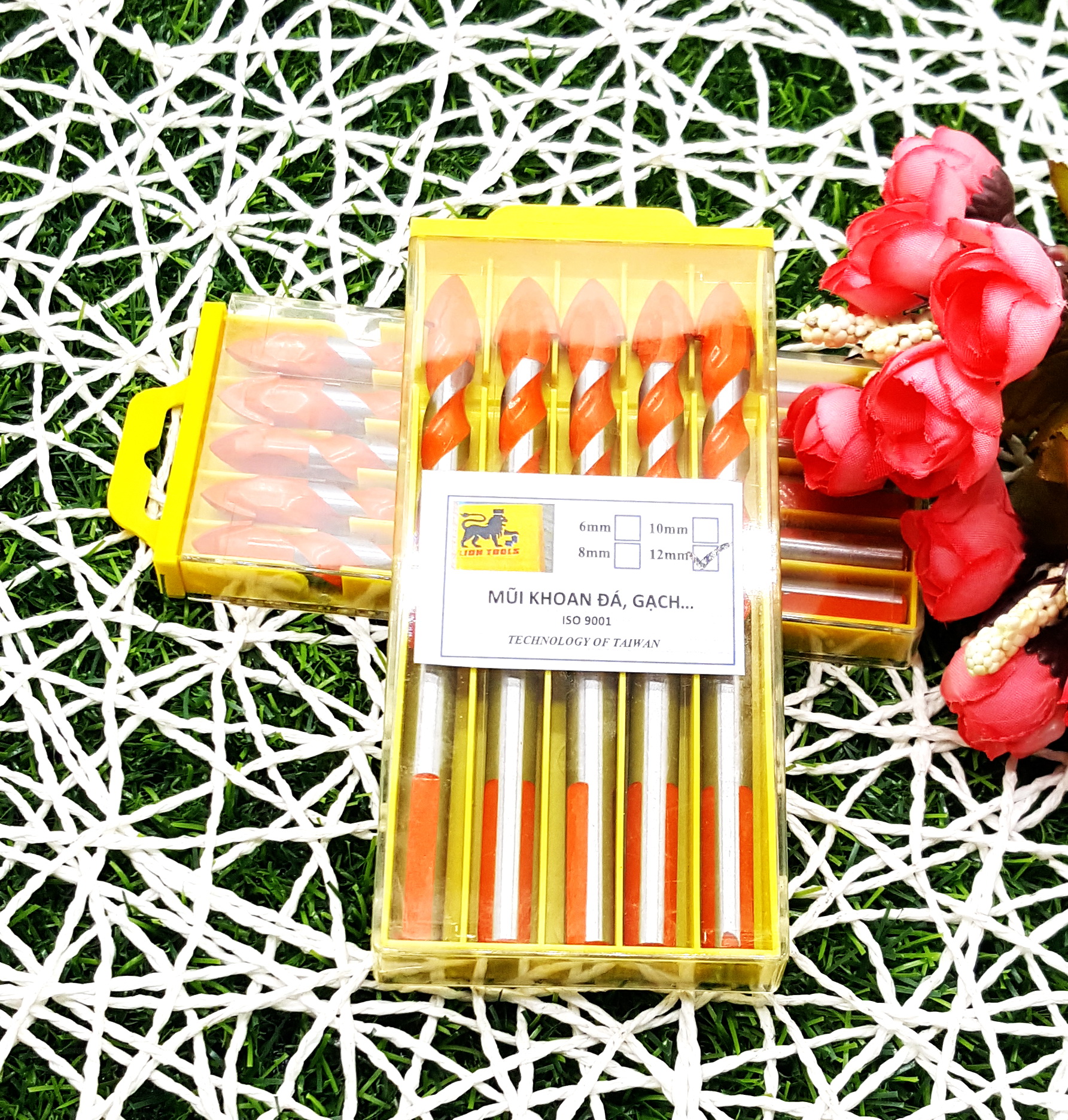 Mũi khoan đa năng cao cấp lion đỏ 12mm