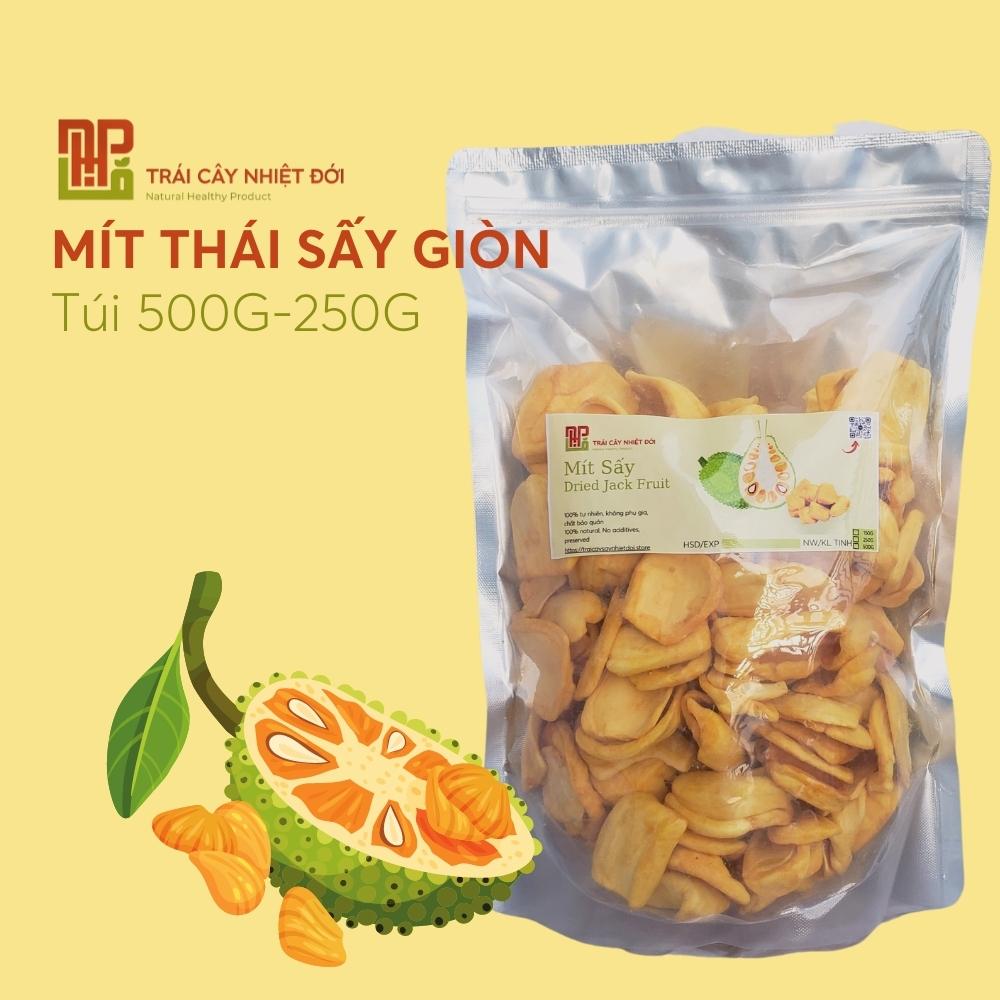 Mít Thái sấy giòn nguyên miếng không vụn hàng xuất khẩu - Trái Cây Sấy Nhiệt Đới