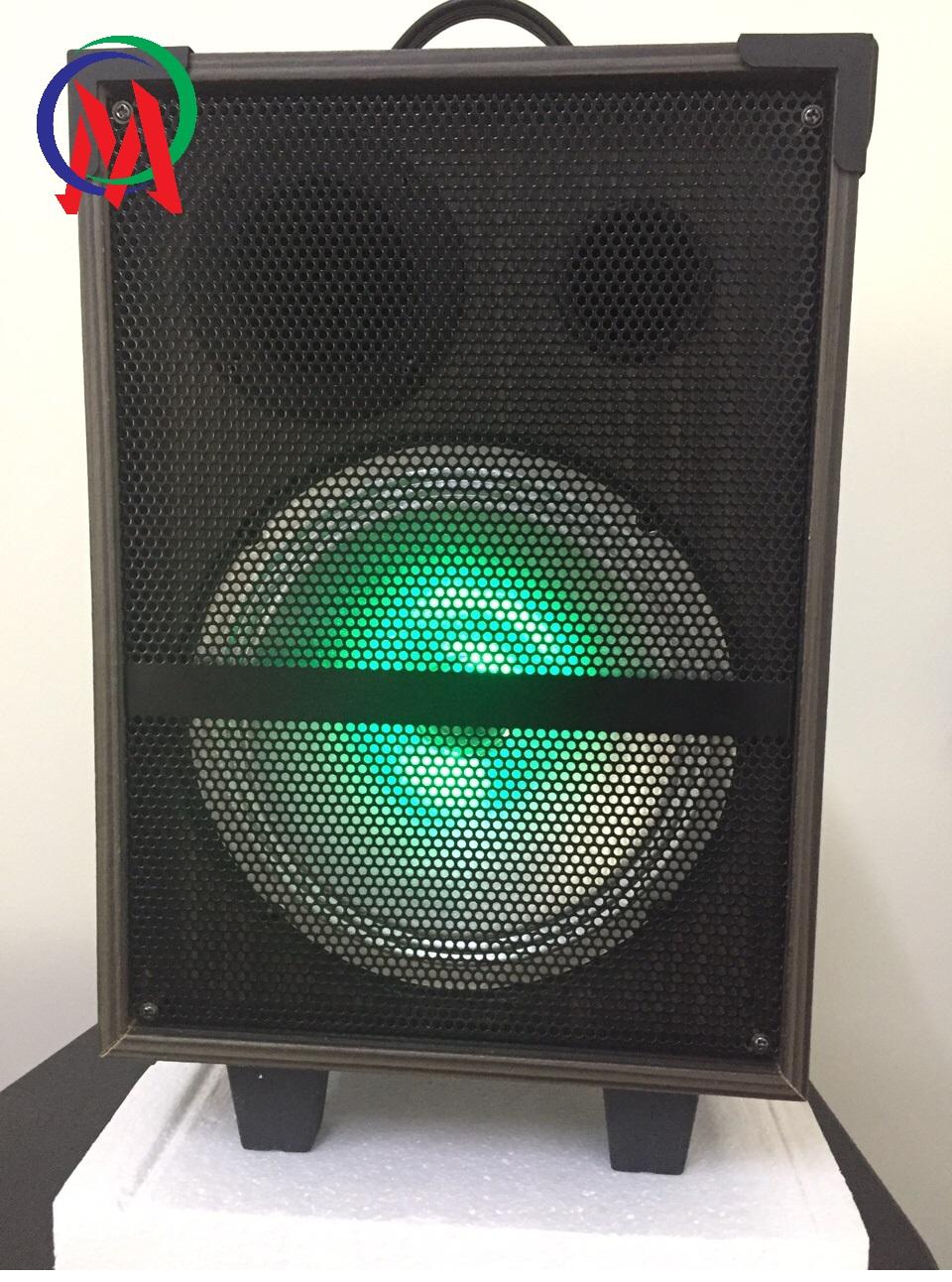 Loa kéo zs-q8 thùng gỗ công suất max 120w