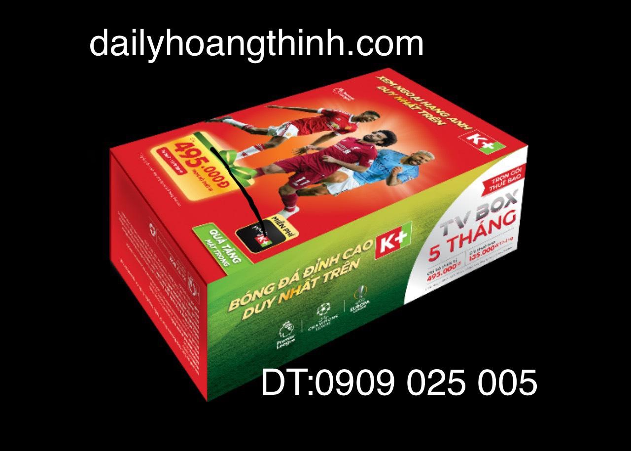 [HCM][KHUYẾN MÃI] Bộ Đầu Thu K+ HD TV BOX VÀ KÈM 5 THÁNG THUÊ BAO K+ XEM BÓNG ĐA NGOẠI HẠNG ANH ĐỘC QUYỀN-CHỈ CÓ TRÊN 4 KÊNH K+ HD