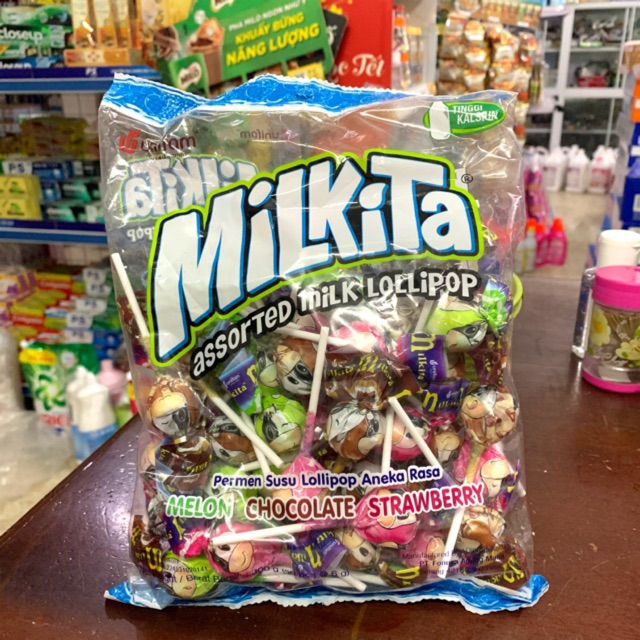 Kẹo Mút Milkita bịch lớn 50 cây