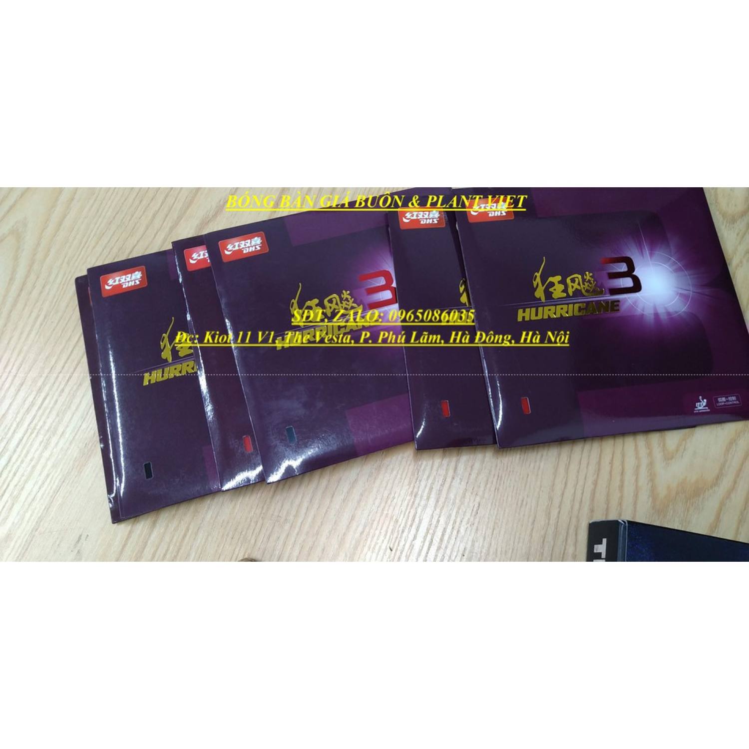 MẶT VỢT BÓNG BÀN HURRICANE III (H3) MARKET VÀ NEO MARKET VÀ PF4