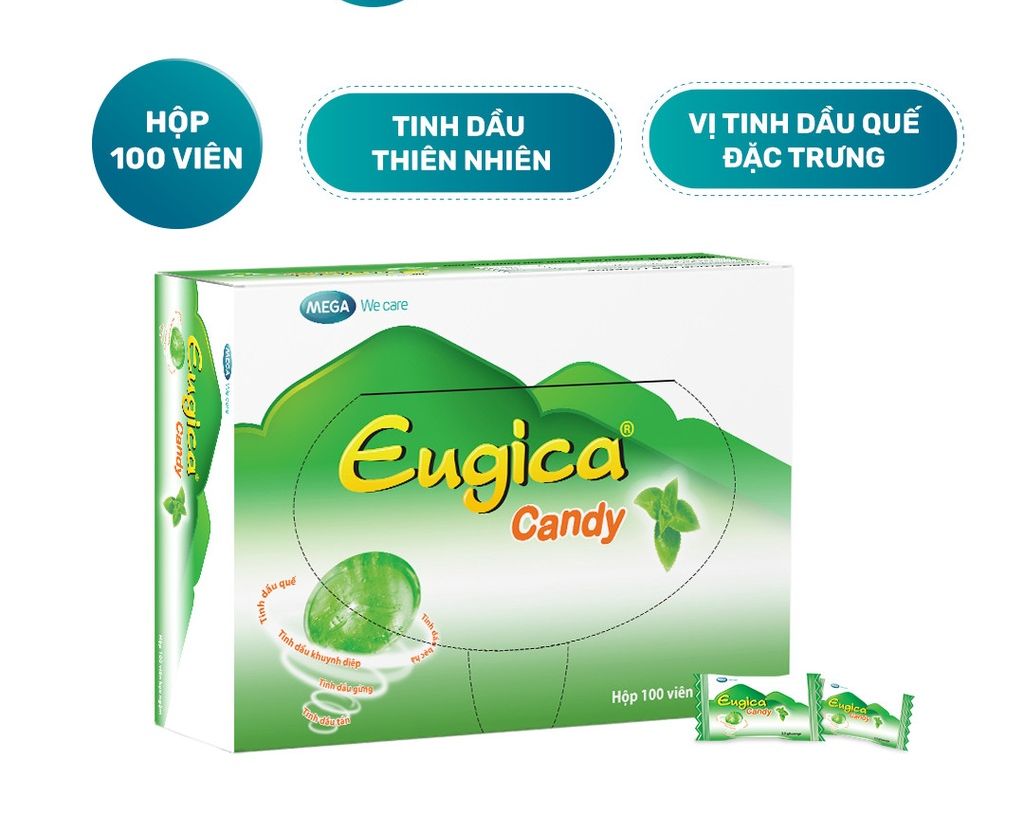 Eugica candy prickly supports cough relief, perk pain relief eugica candy