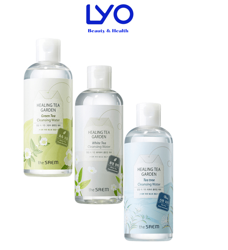 Nước tẩy trang The Saem Healing Tea Cleansing Water 300ml Hàn Quốc