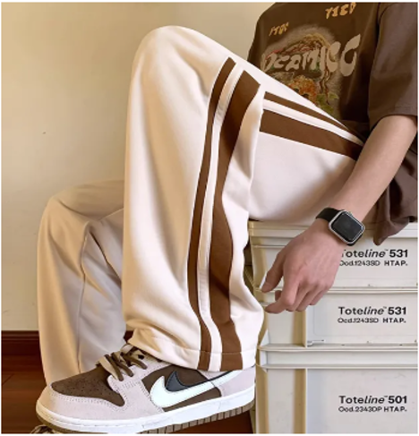 Loose tube pants male female supink-quality fabric Umi South Korea thick mellowed stretchable wear 4 season-REW2021 shop