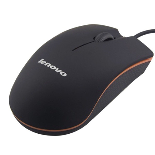 Chuột máy tính lenovo model m20, dây cắm usb, bề mặt chống bám mồ hôi