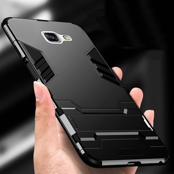 Ốp lưng samsung a9 pro chống sốc iron man màu đen