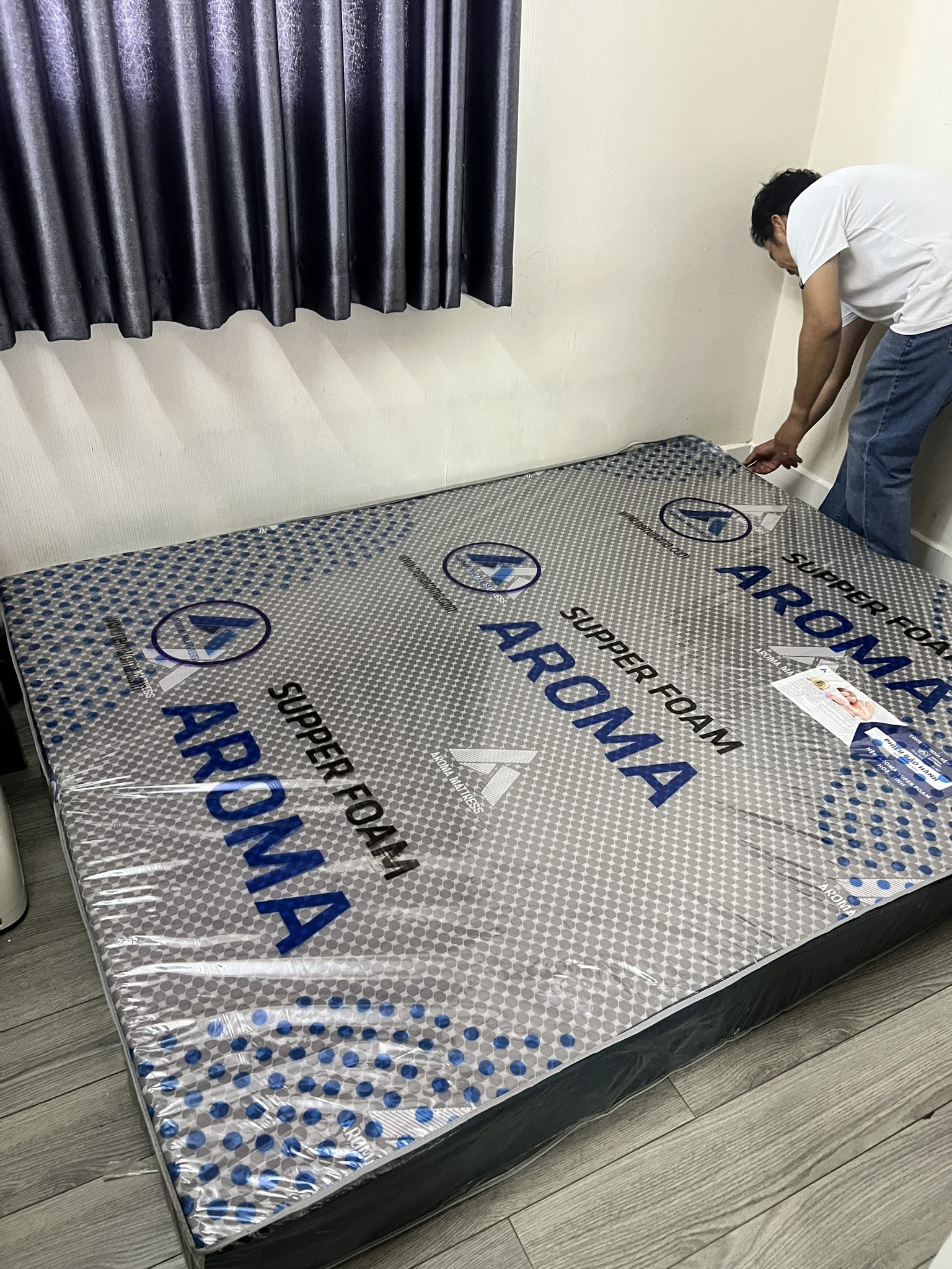 NỆM FOAM AROMA HOẠT TÍNH DÀY 10CM