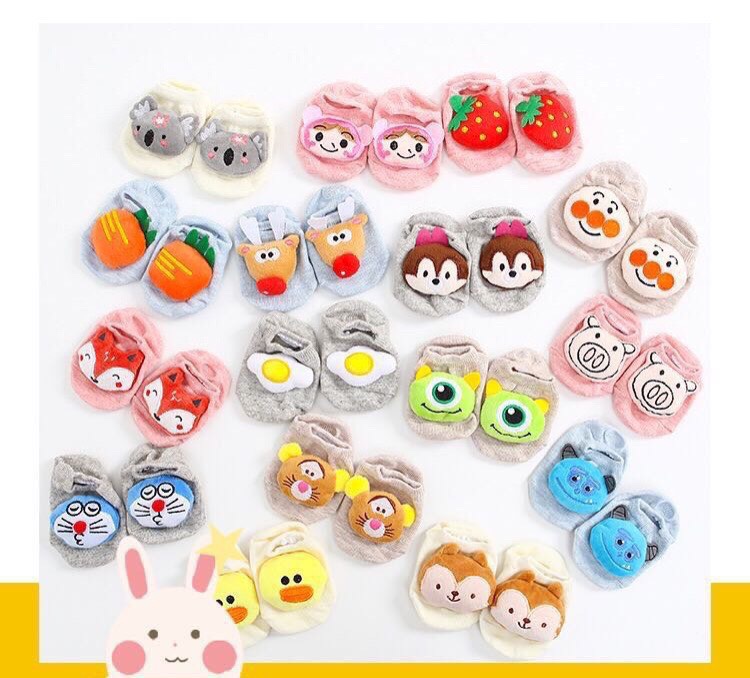 Tất vớ hình thú 3d chống trượt