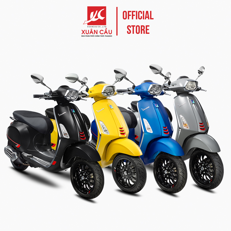 [Trả góp 0%] [Xe máy trả góp 0%]Xe máy Vespa Sprint ABS S 125cc iGet - Mới 100%