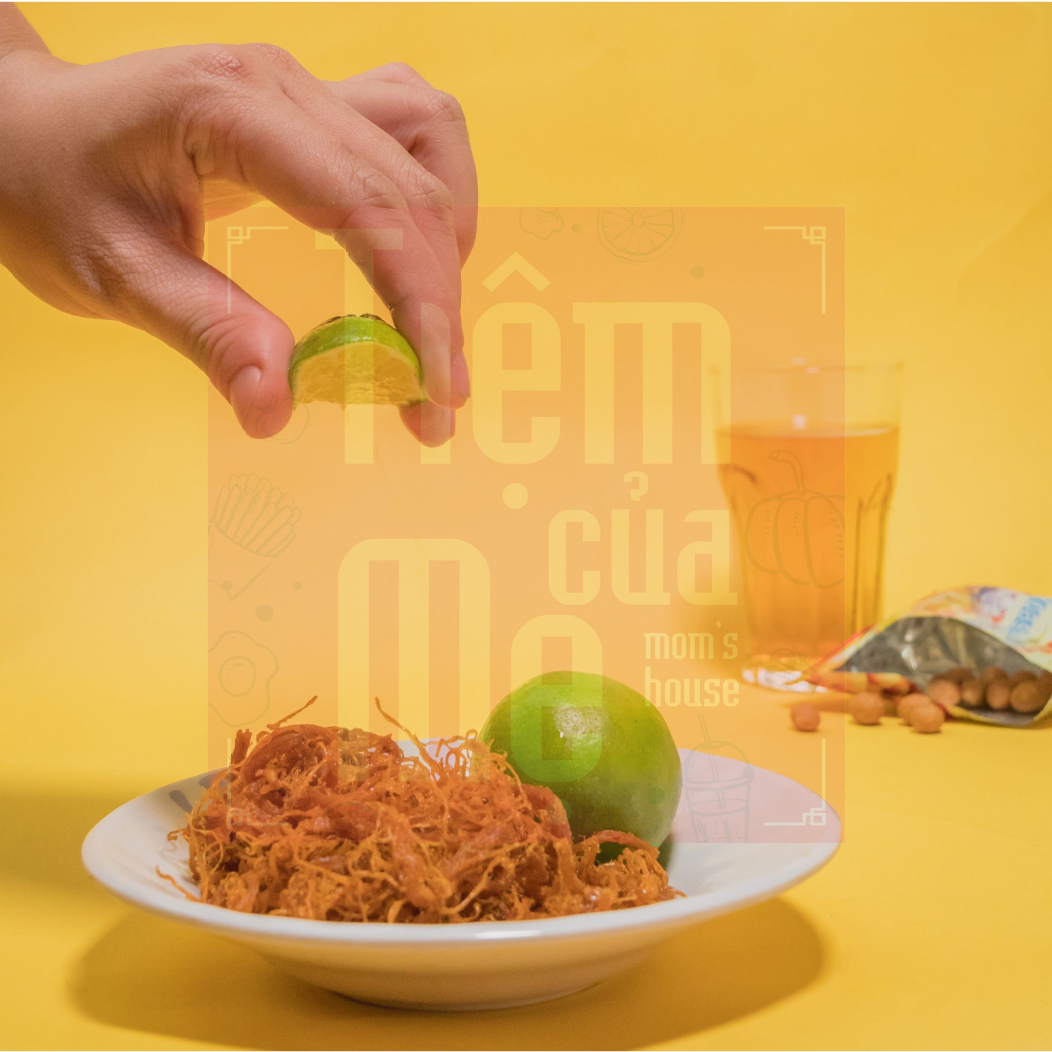 [HCM][100% BÒ] 20g Khô Bò Sợi Quy Nhơn - Đồ ăn vặt nhà làm (1 túi)