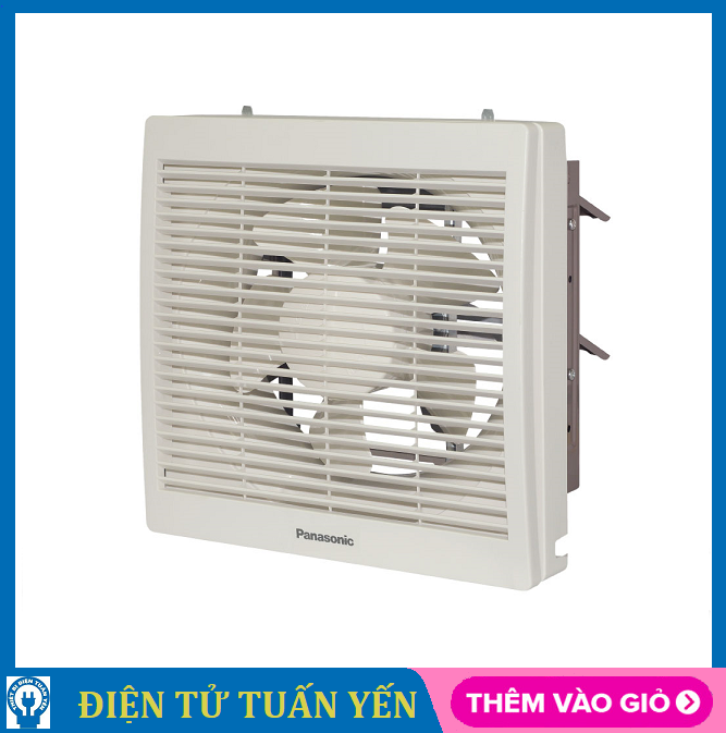 Quạt hút âm tường Panasonic FV-25AL1 có màn che, hút 1 chiều - Hàng chính hãng