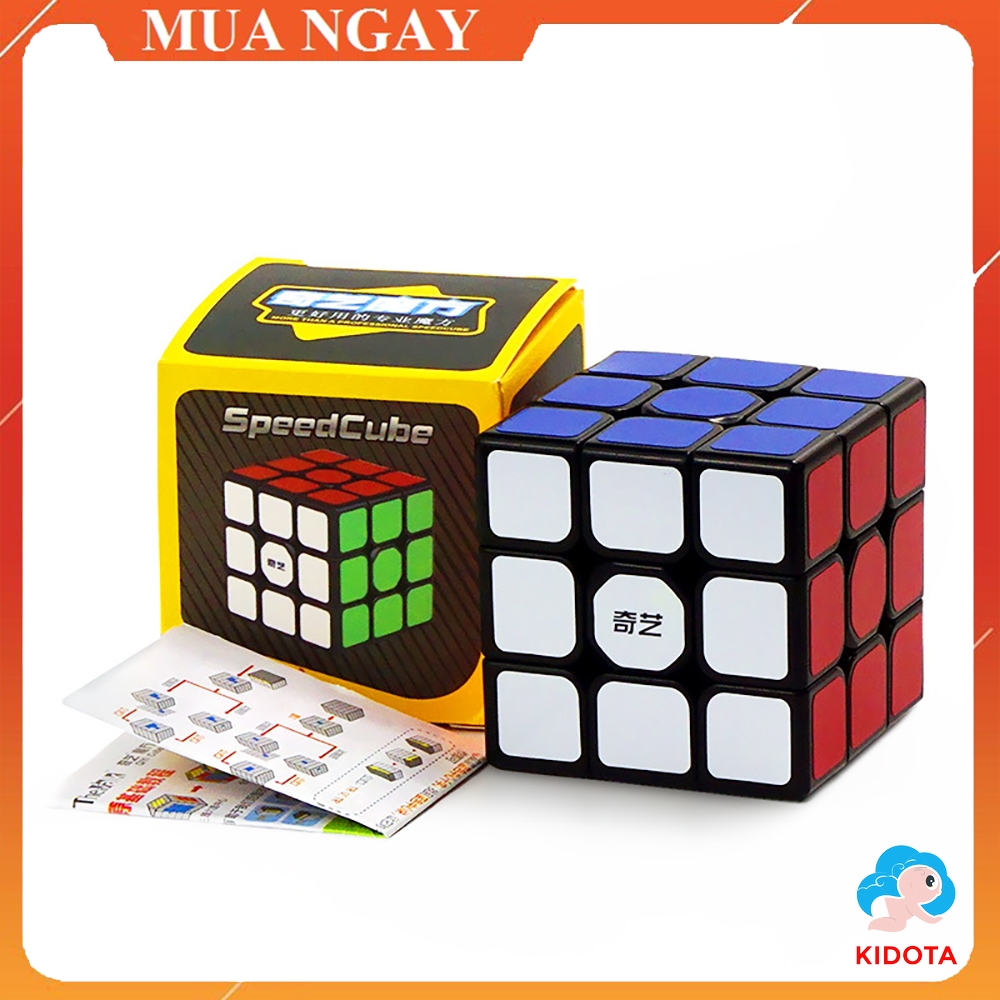 Rubik 3x3 Qiyi Sail W Rubic 3 Tầng Khối Lập Phương Ảo Thuật Phát Triển Kỹ Năng KIDOTA