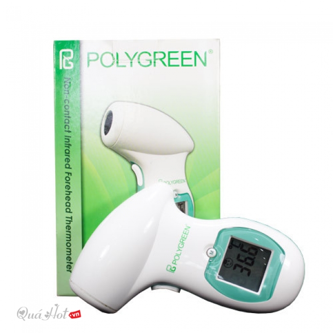 Máy đo nhiệt kế hồng ngoại đo trán polygreen ki-8280