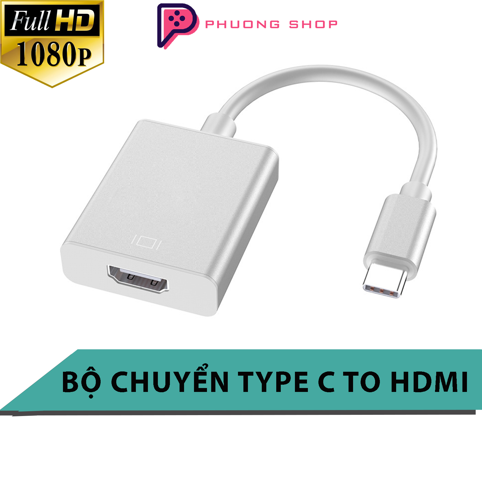 Bộ cáp chuyển đổi cổng usb type c sang cổng hdmi - adapter usb type c 3.1 to hdmi