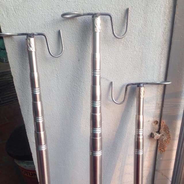 [Tặng Móc] Sào Rút Inox Sào bẫy chim Đa năng đủ kích thước 2m1 đến 7m Sào treo chim, sào rút nhôm