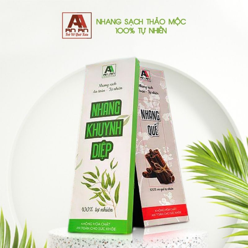 Nhang sạch khuynh diệp thảo mộc an an ~200 cây