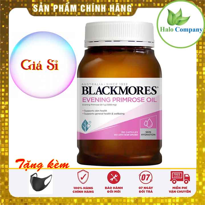 Sale giá sỉ Tinh dầu hoa anh thảo Blackmores Evening primrose oil 190v