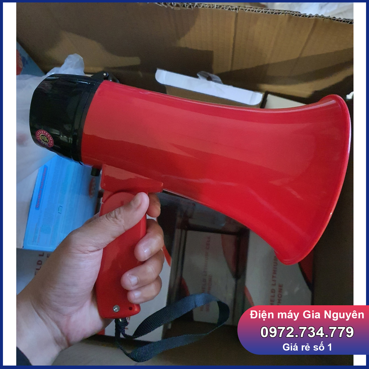 Loa phóng thanh cầm thanh Megaphone. Bảo hành 12 tháng