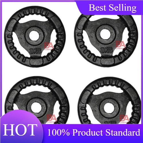Bộ 4 Tạ miếng gang Reefit 3kg