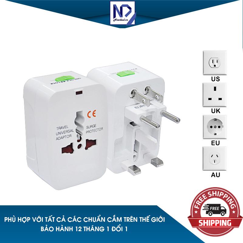 Ổ cắm điện đa năng du lịch Universal Travel Adapter nhiều đầu