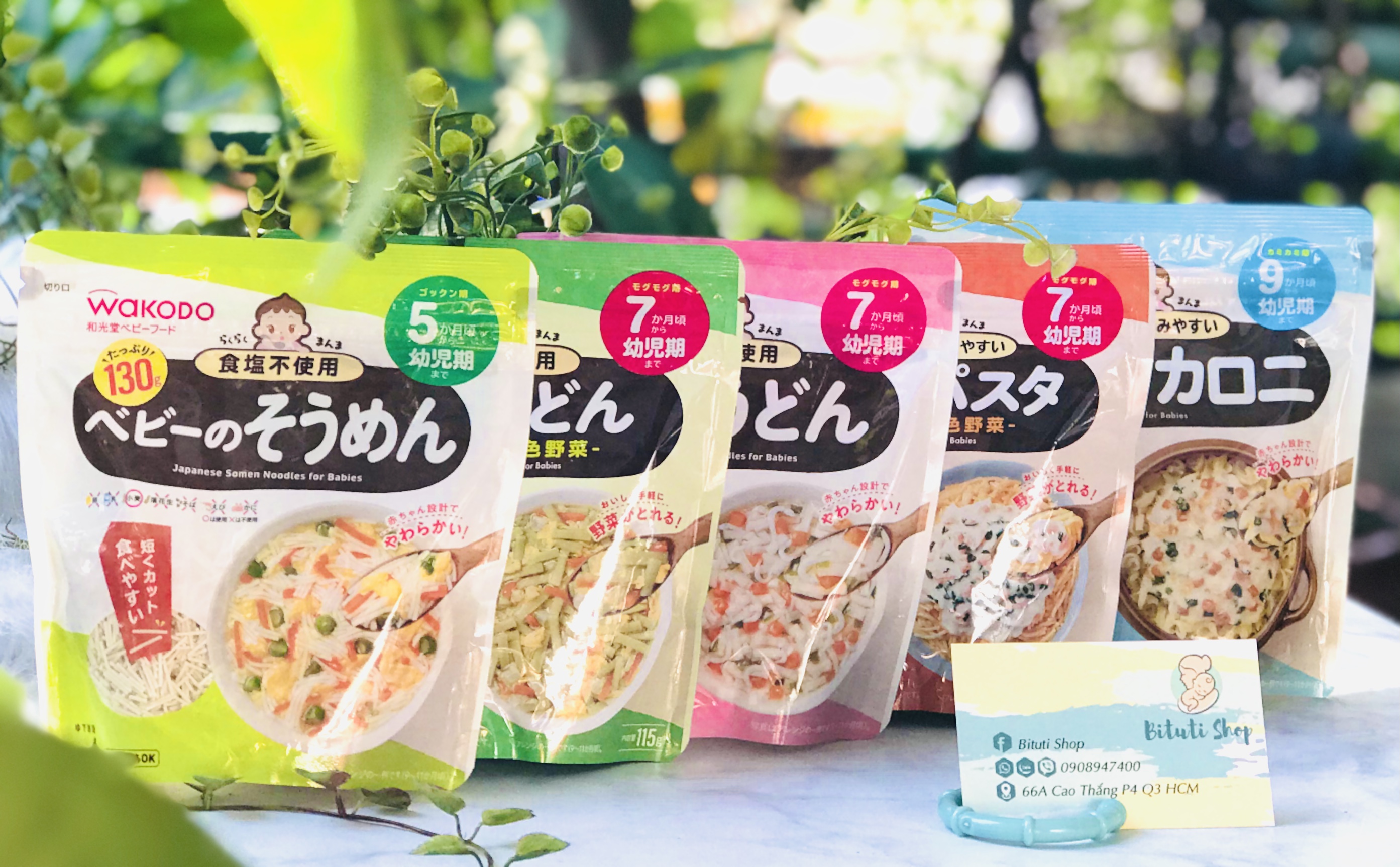 Mỳ wakodo tách muối cho bé ăn dặm từ 5 tháng