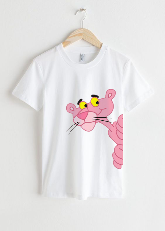 Áo thun báo pink cute siêu dễ thương
