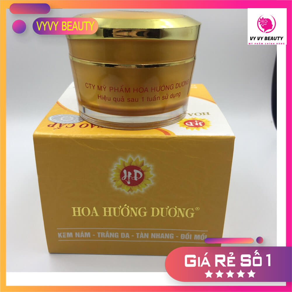 KEM NÁM – TRẮNG DA - TÀN NHANG – ĐỒI MỒI VIP 50g HOA HƯỚNG DƯƠNG