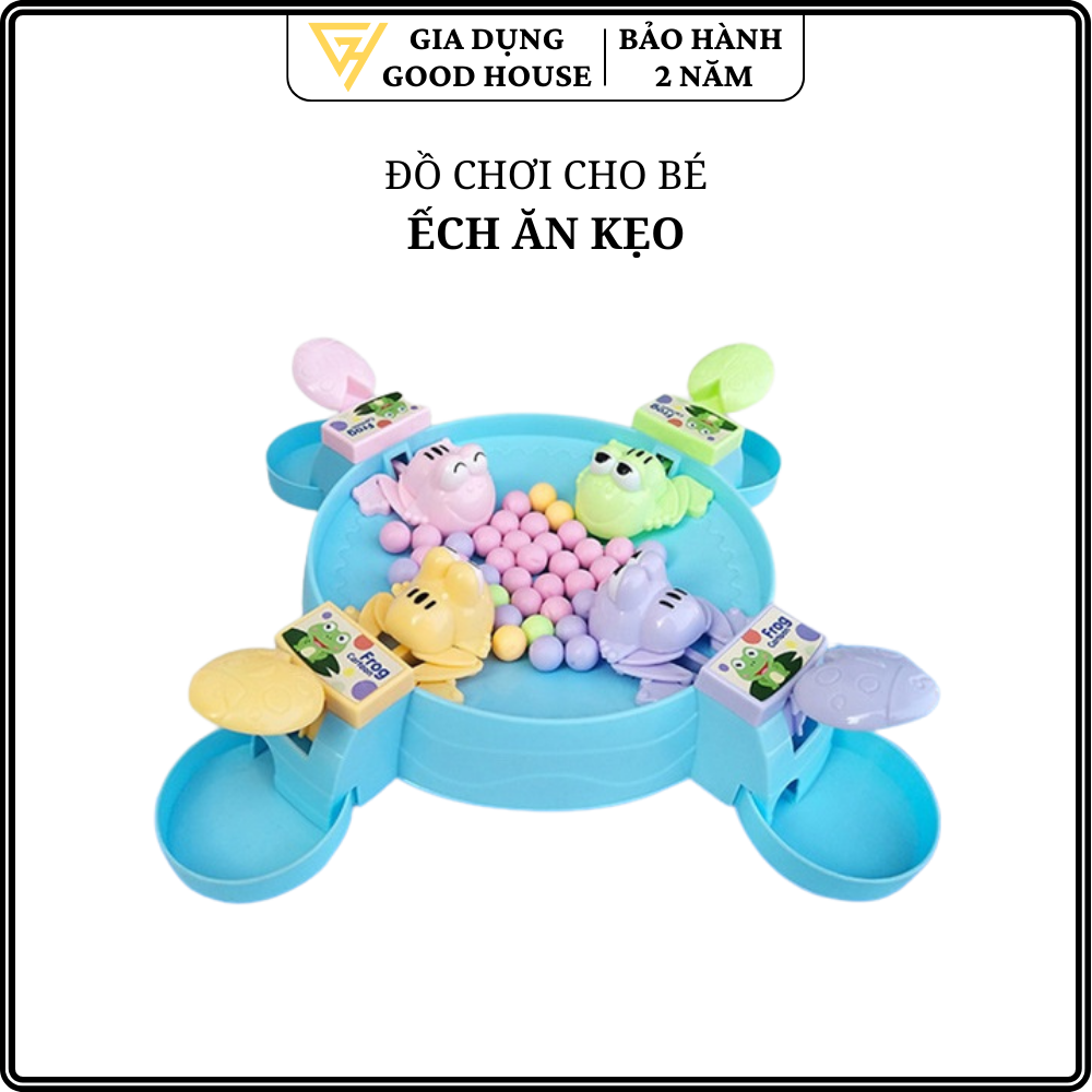 Bộ đồ chơi 4 chú ếch vui nhộn, đồ chơi giá rẻ giúp bé phát triển Trí não