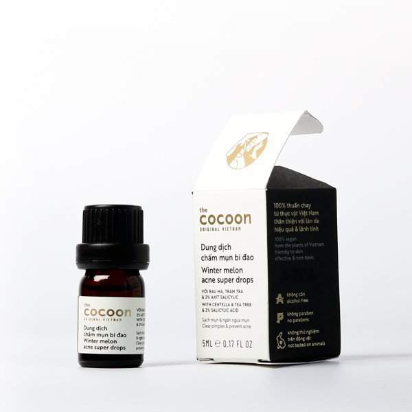 [HCM]Dung dịch chấm mụn bí đao Cocoon 5ml giúp giảm mụn giảm sưng viêm nhanh chóng làm mờ vết thâm do mụn để lại