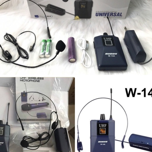 Trọn bộ micro cài áo đa năng cài áo subos w-14a bán chạy 2020 - subos w-14a mua ngay micro trợ giảng cài áo đa năng subos uhf w-14a chống hú rất tốt , giọng nói rõ ràng và chính xác micro thiết kế nhỏ gọn tiện lợi