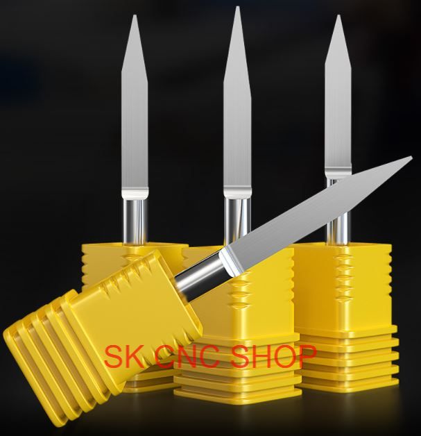 Mũi dao khắc 1 me cnc. 4mm - sk cnc shop