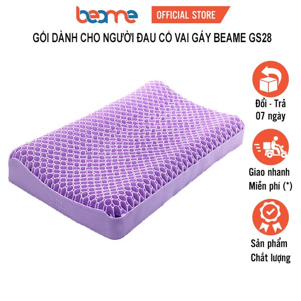 Gối dành cho người đau cổ vai gáy, thoái hoá đốt sống cổ, thoát vị đĩa đệm Beame GS28