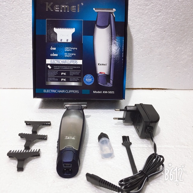 Tông đơ cắt tóc bấm viền đa năng kemei km-5021 / tông đơ trấn viền kemei km-5021 - tông đơ cắt tóc trẻ em người lớn