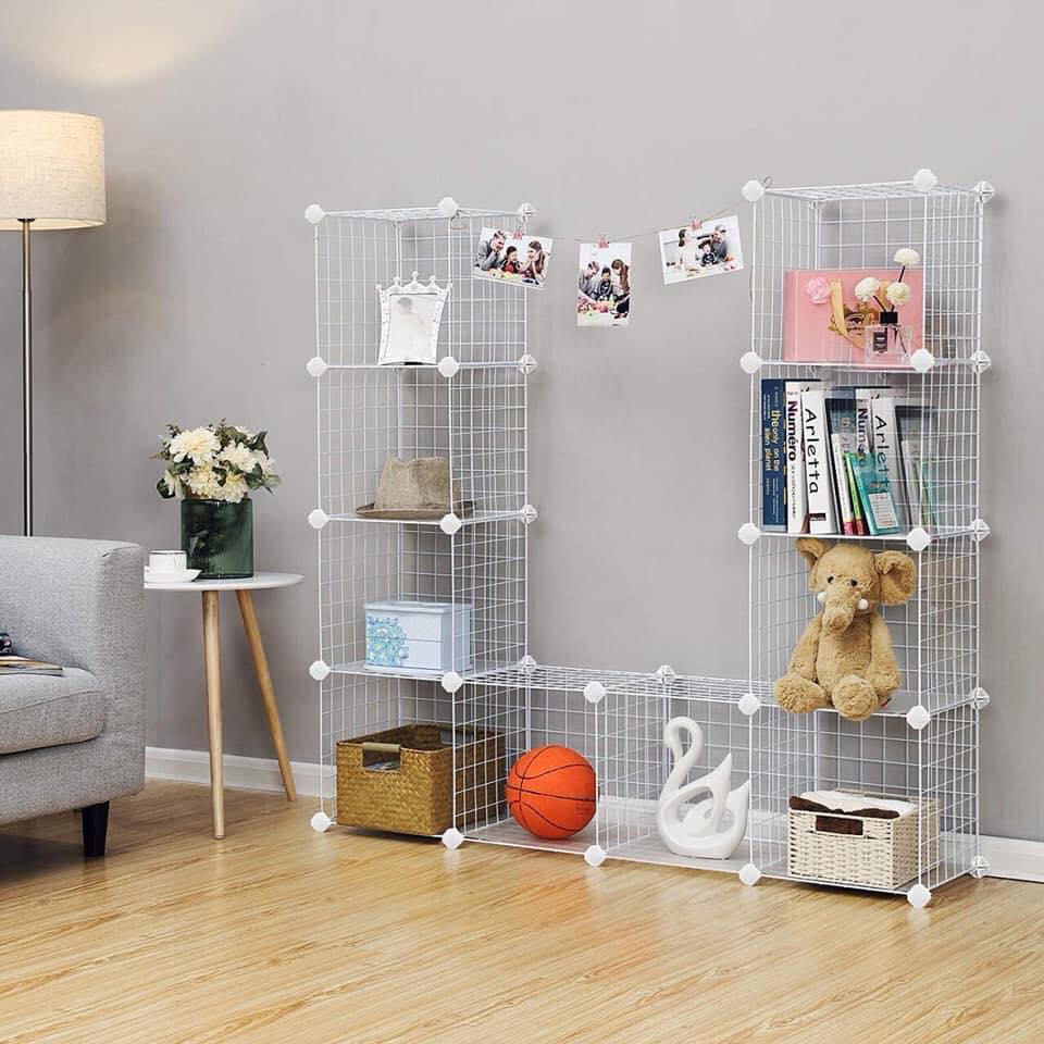 Khung Lưới Nghệ Thuật Treo Tranh, Tấm Lưới Lắp Gép Tủ, Chuồng Thú, Miếng Lắp Ghép Quây Chuồng Cho Thú Cưng , Dog Fence, Lưới Sắt, Nhà Cho Chó- Tấm Lẻ