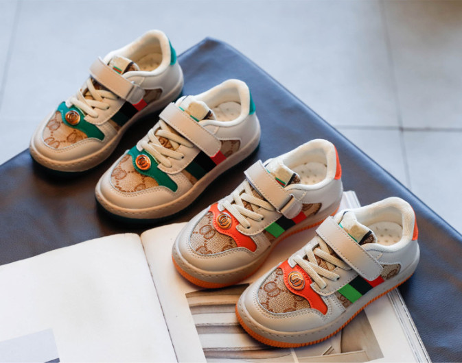 Giày Sneaker Gucci thời trang dành cho bé trai bé gái 2021