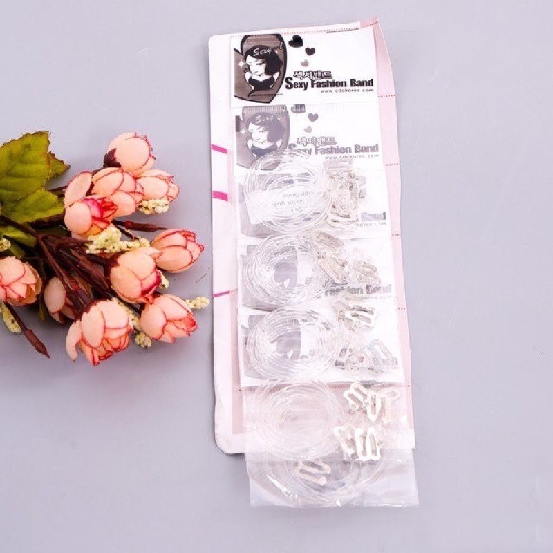 Dây quai áo lót ( sợi bún -sợi phở ) trong suốt siêu dai - siêu bền