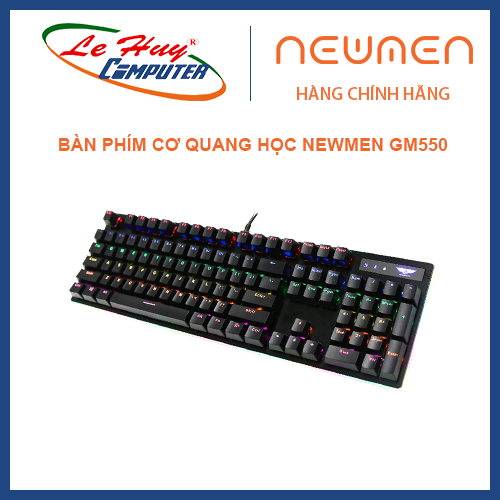 Bàn Phím Cơ Quang Học Newmen Gm550 Chính Hãng