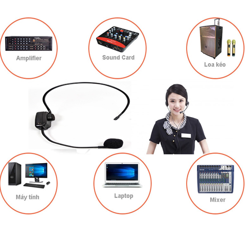 Micro trợ giảng - Micro đeo tai EM 67- Micro trợ giảng, thuyết trình không dây UHF - Đầu Thu 6.5mm Chuyên Dùng Cho Loa Mini Loa Kéo Máy Trợ Giảng Thuyết Trình Trực Tuyến Hoặc Dạy Học Trên Giảng Đường Hội Trường Sân Khấu.