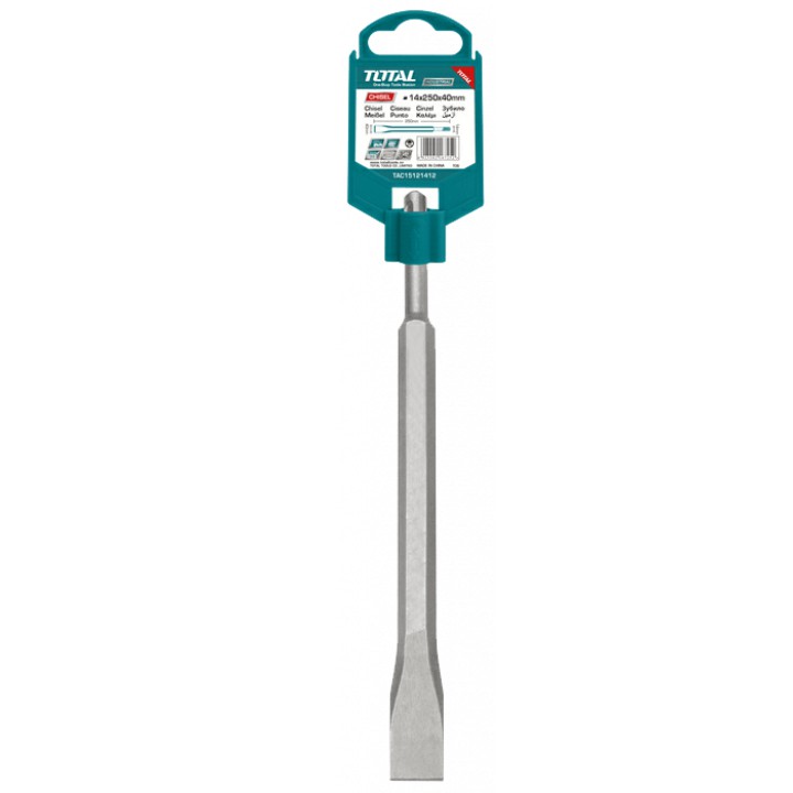 Mũi đục dẹp đuôi lục giác total tac1532301
