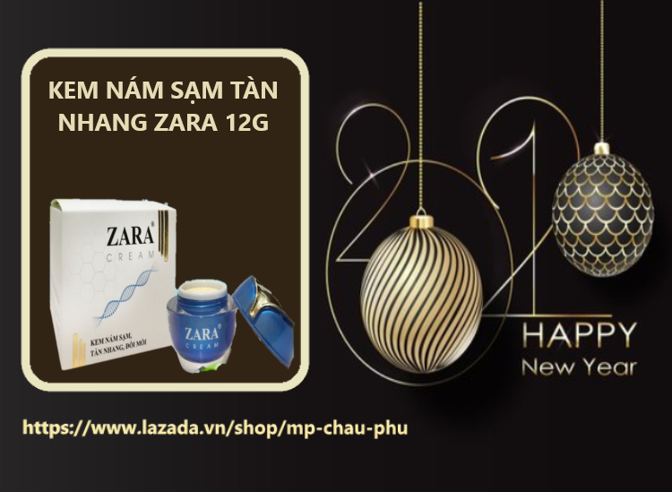 KEM NÁM SẠM , TÀN NHANG , ĐỒI MỒI ZARA 12Gram