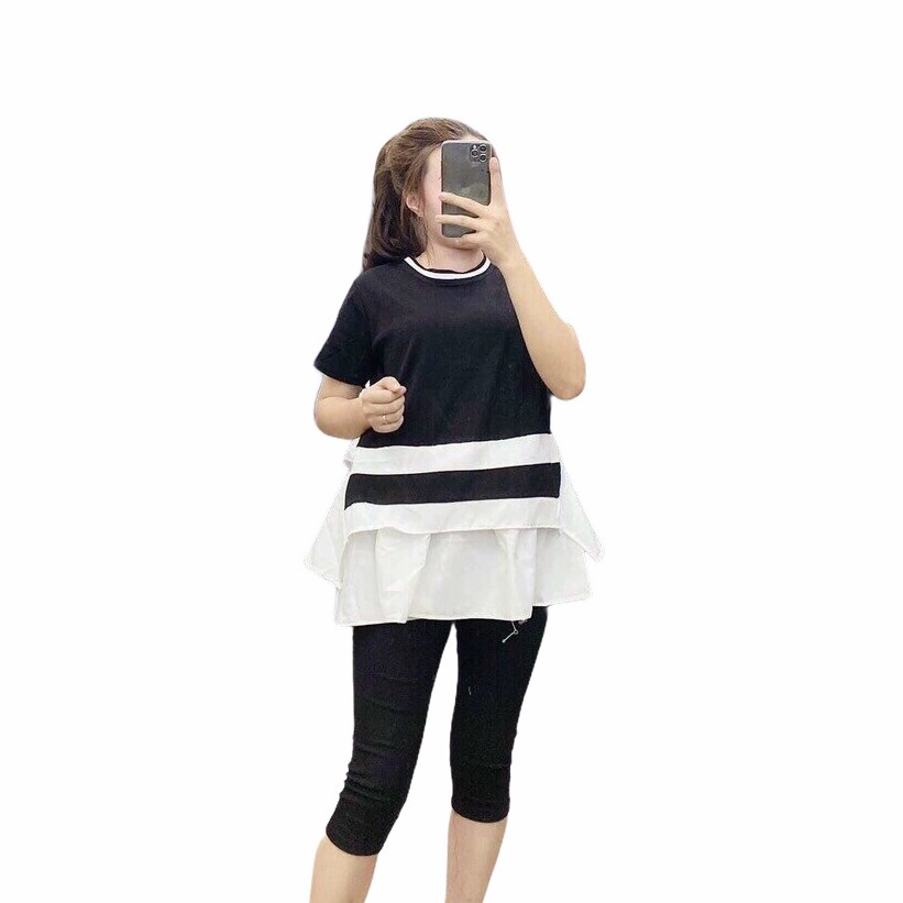 Áo bầu cộc tay mùa hè