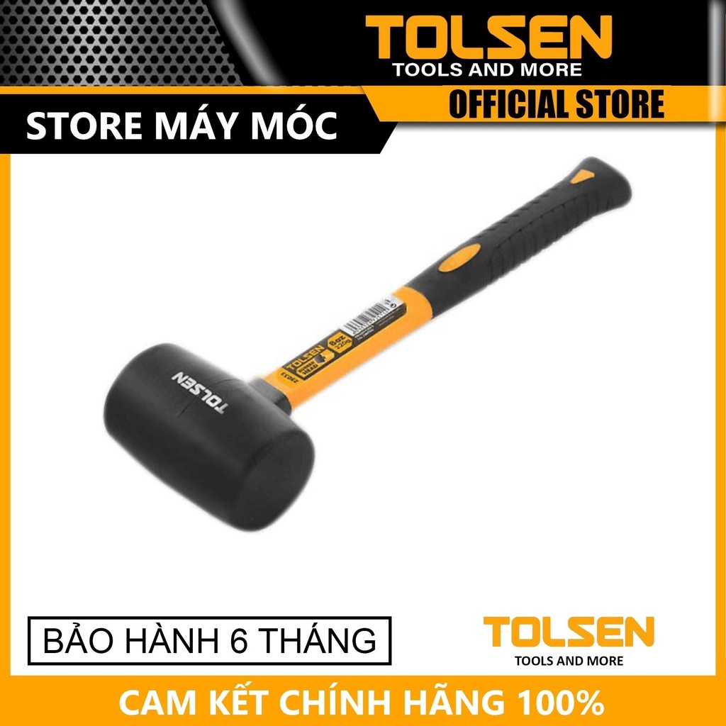Búa cao su 8oz/220g tolsen 25033